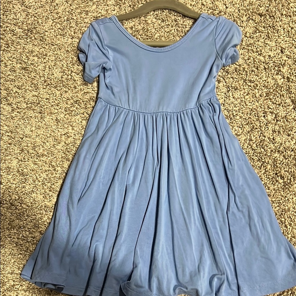 Bamboo Blue Kids Dress